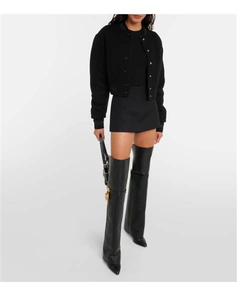 givenchy over the knee sock boots replica|givenchy lock boots.